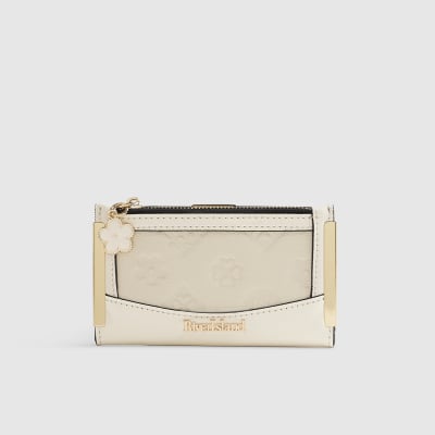 Embossed Monogram Mini Purse