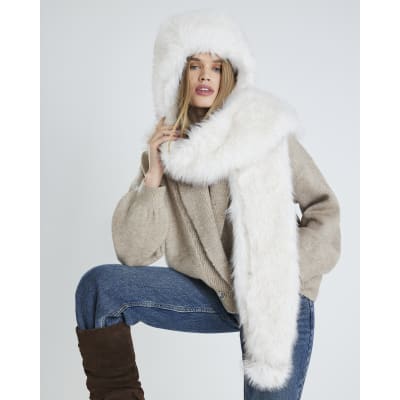 cream-faux-fur-hooded- 