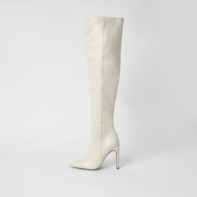 high leg boots