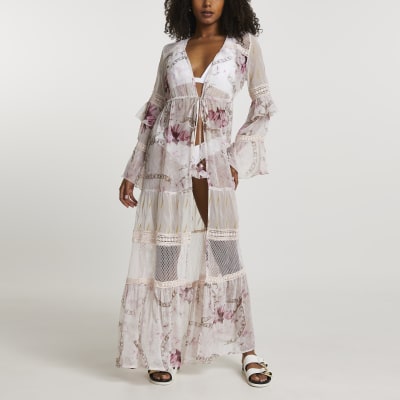 river island kaftan dress