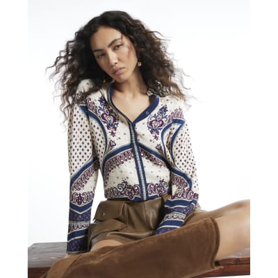 Geometric Paisley Shirt