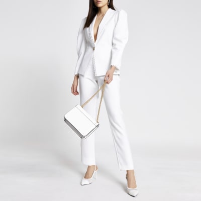 river island high waisted trousers
