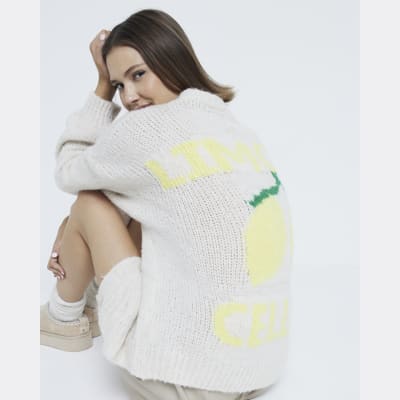 Loopy cardigan river island clearance