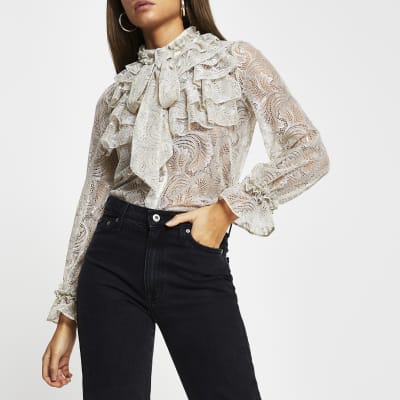 long sleeve blouses sale