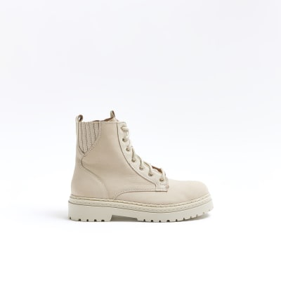 River island leather on sale boots