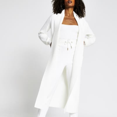 cream balloon sleeve sweater