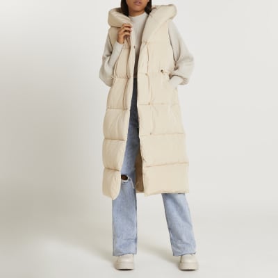 long gilet river island