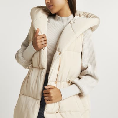 long gilet river island
