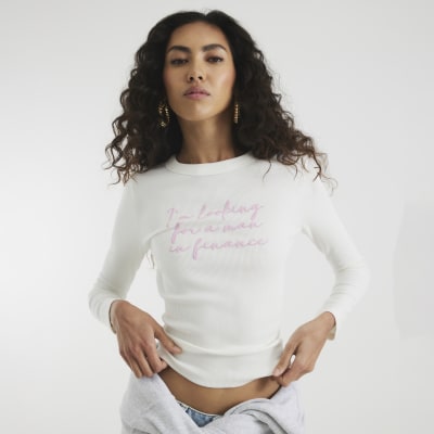 Cream Man In Finance Long Sleeve Baby T-shirt