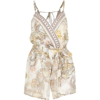 river island womens playsuits