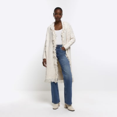 Denim hotsell long cardigan