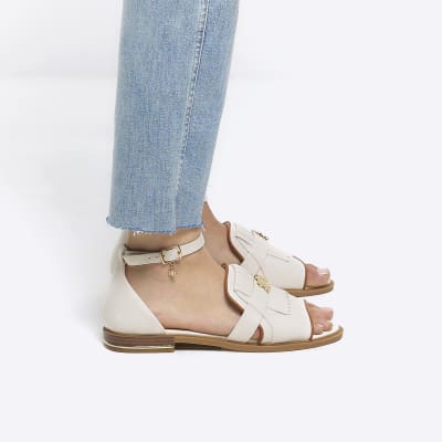 River island store ladies flat sandals