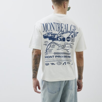 Cream Regular Fit Montreal T-Shirt