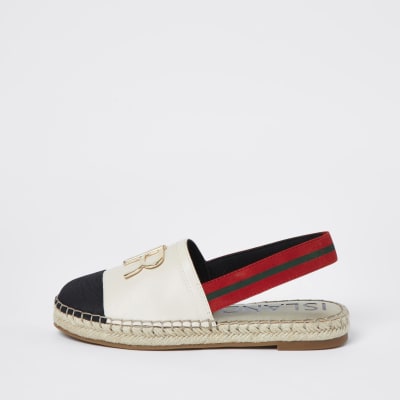 cream espadrille sandals
