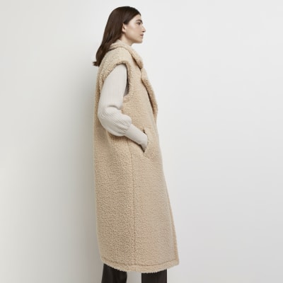 long gilet river island