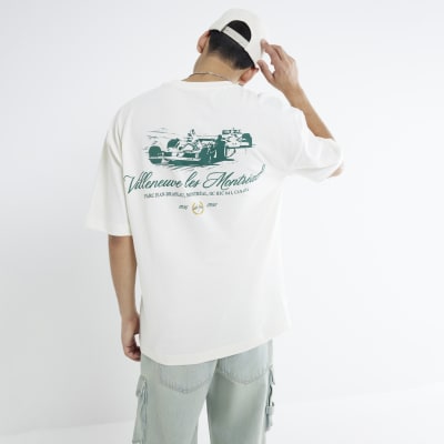 Cream Short Sleeve Montreal Racing T-Shirt