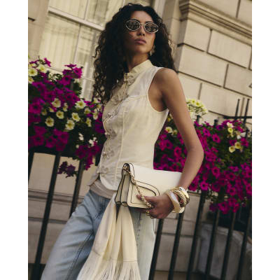 Sleeveless Stand Up Collar Drummer Top