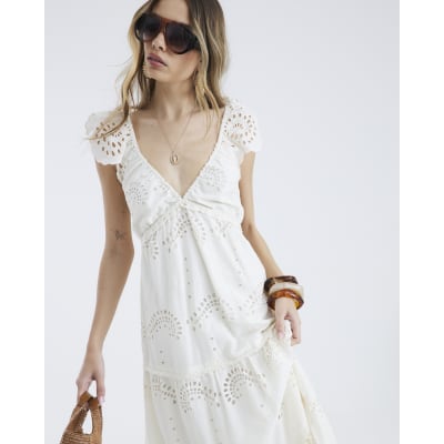 white christmas dresses Sylvie main image 0