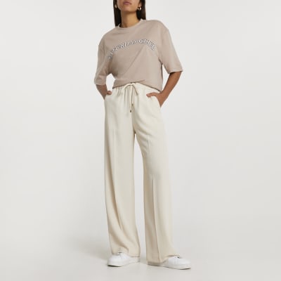 womens wide leg joggers