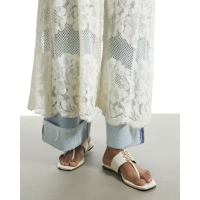 Toe Thong Hardware Sandals