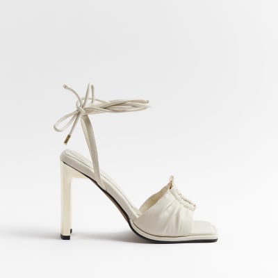 cream wide fit sandals