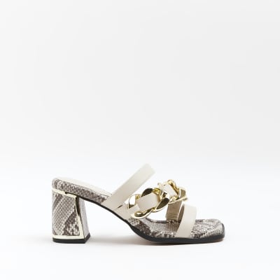 cream wide fit sandals