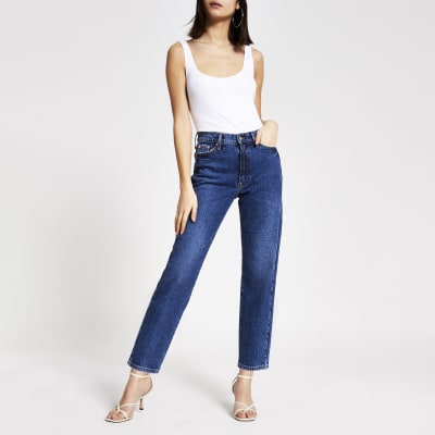 tesco high waisted jeans