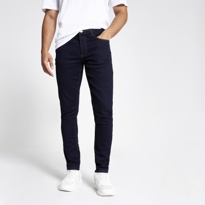 river island mens jean shorts