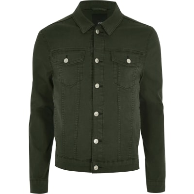 river island mens denim shirt