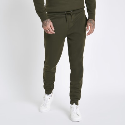 river island mens joggers