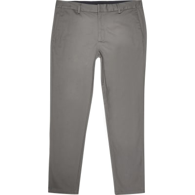 dark grey skinny chinos