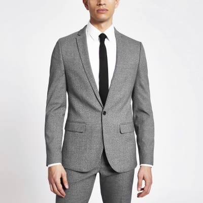 mens gray suit