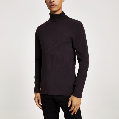 roll neck shirt