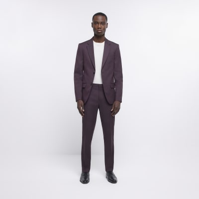 River island skinny hot sale fit suit