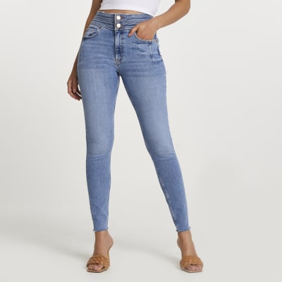 bldwn ultra high rise skinny jeans