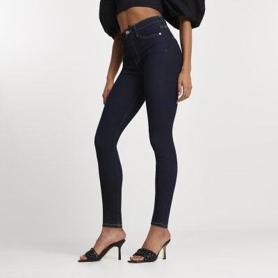 super skinny high waisted jeans