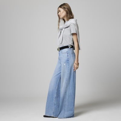 High waisted baggy hot sale boyfriend jeans