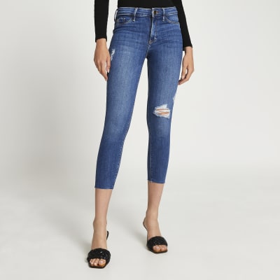 Denim Molly mid rise jeans | River Island