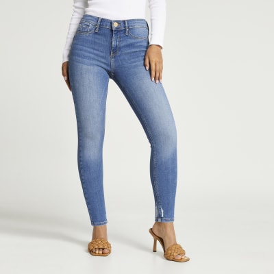 Denim Molly mid rise skinny fit jeans | River Island