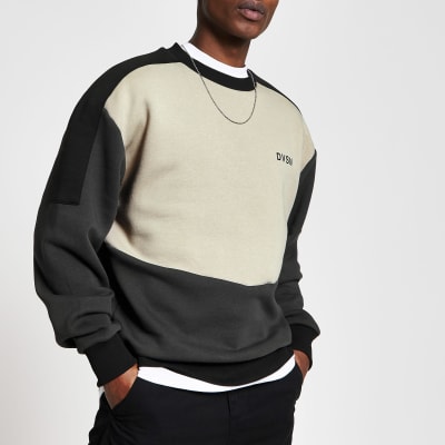 river island mens sweatshirts