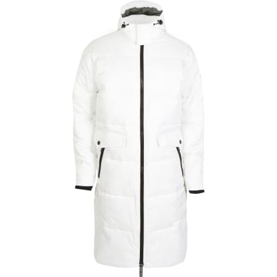 river island white jacket