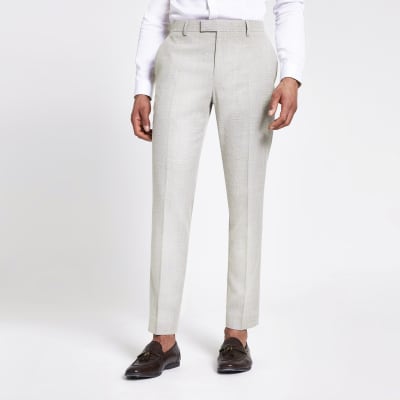 skinny linen trousers