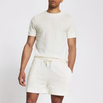 jumper and shorts tracksuit