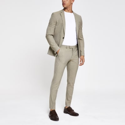 formal trousers with side stripe