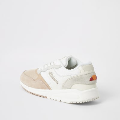Ellesse NYC84 pink lace-up trainers