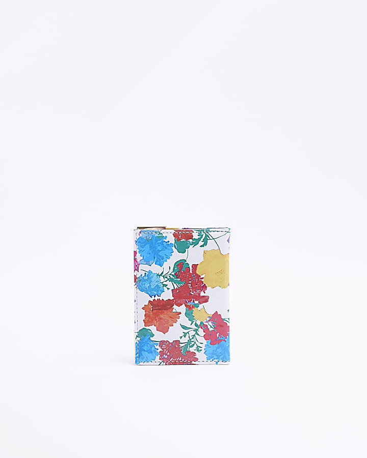 Floral Print Passport Cover