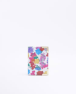 Floral Print Passport Cover