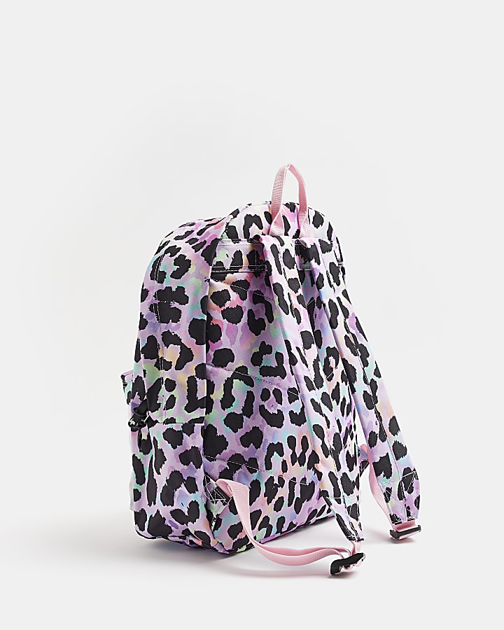 Girl pink Hype rainbow backpack