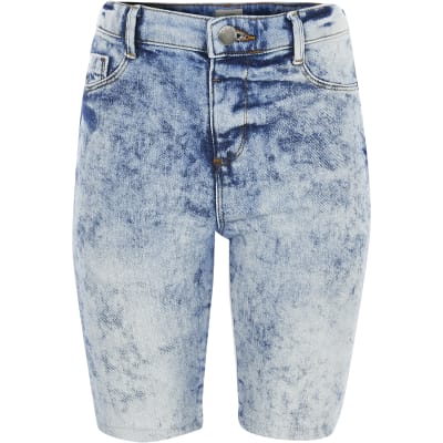 jean cycling shorts