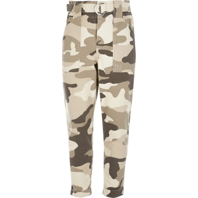 river island camo pants